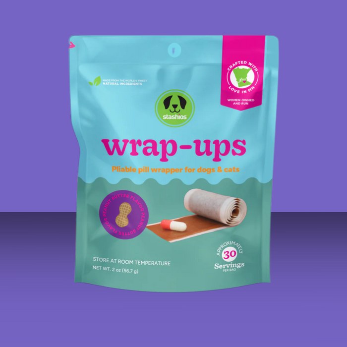 Stashios Wrap Ups Peanut Butter