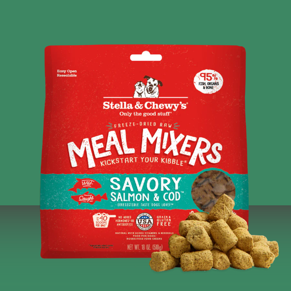 Stella and Chewy's Meal Mixer Savory Salmon & Cod 3.5oz