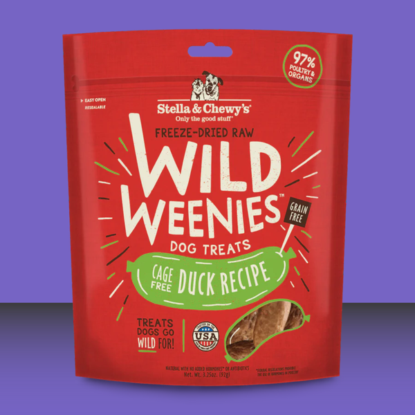 Stella & Chewy's Wild Weenies Duck 3.25oz N