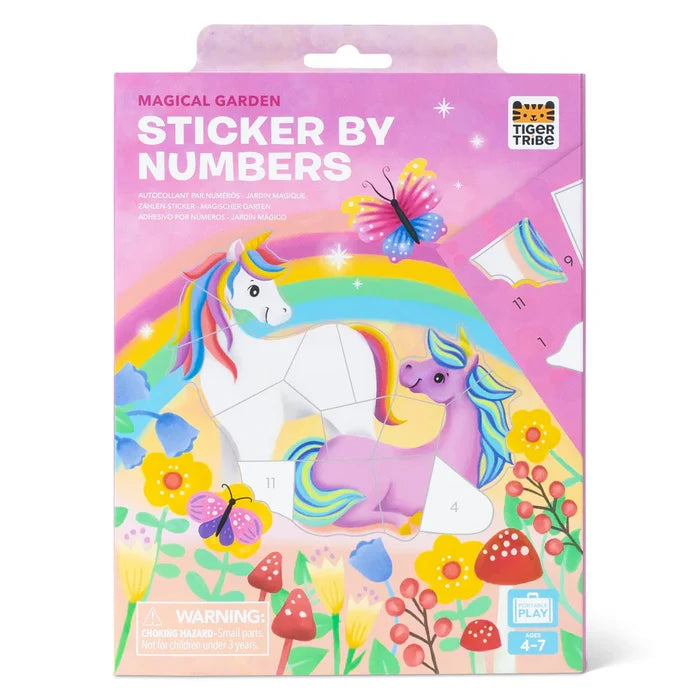 Sticker by Numbers - Magical Garden