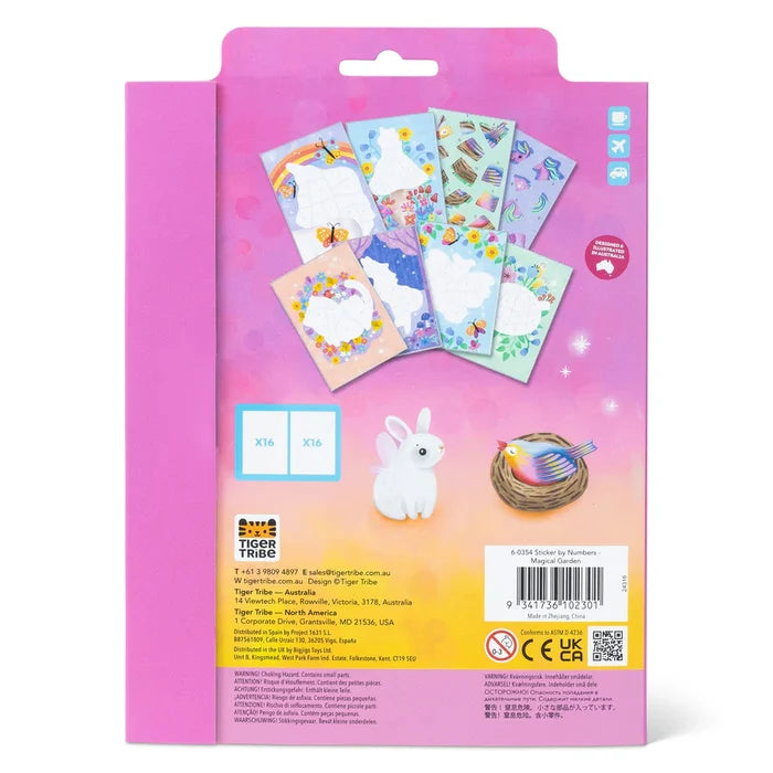 Sticker by Numbers - Magical Garden