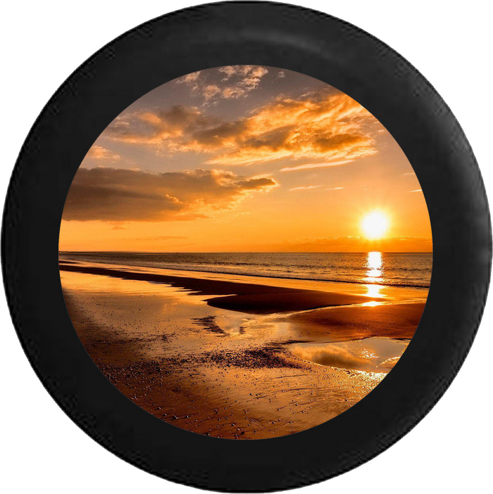 Sunrise Print Tire Cover (Wrangler JK, TJ, YJ)