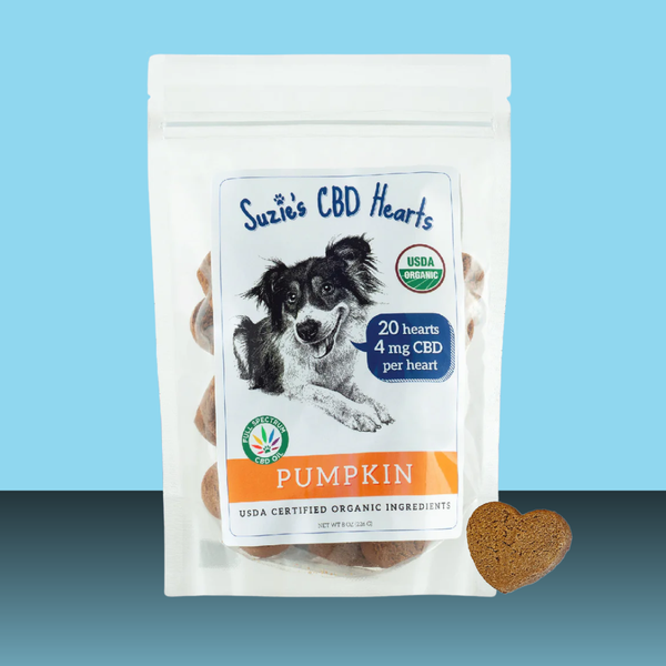 Suzie's CBD Hearts Pumpkin 4mg 20 Pack
