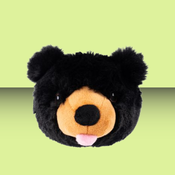 Tall Tails 2 in 1 Black Bear Head 4"