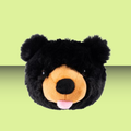 Tall Tails 2 in 1 Black Bear Head 4"