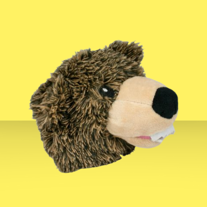 Tall Tails 2 in 1 Grizzly Head 4"