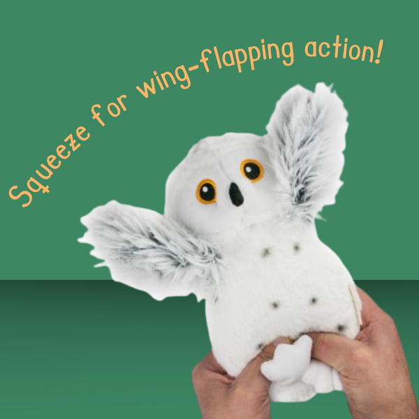 Tall Tails Animated Snow Owl