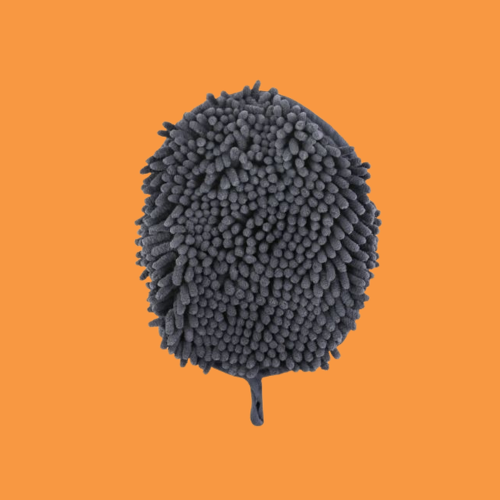 Tall Tails Clean Paws Drying Mitt Charcoal