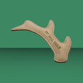 Tall Tails Natural Leather Antler 11"