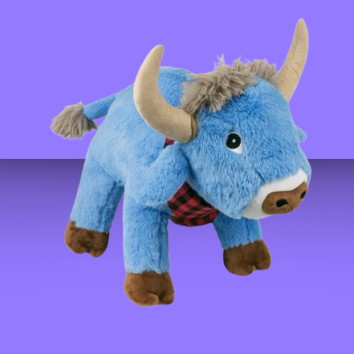 Tall Tails Plush Crunch Blue Ox 10"