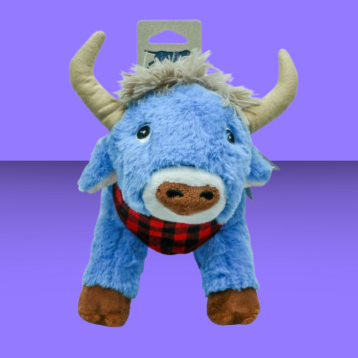 Tall Tails Plush Crunch Blue Ox 10"
