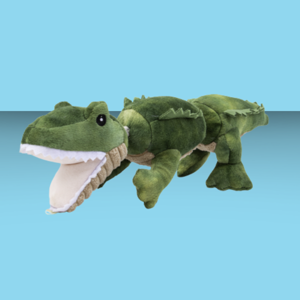 Tall Tails Plush Jointed Alligator 14"