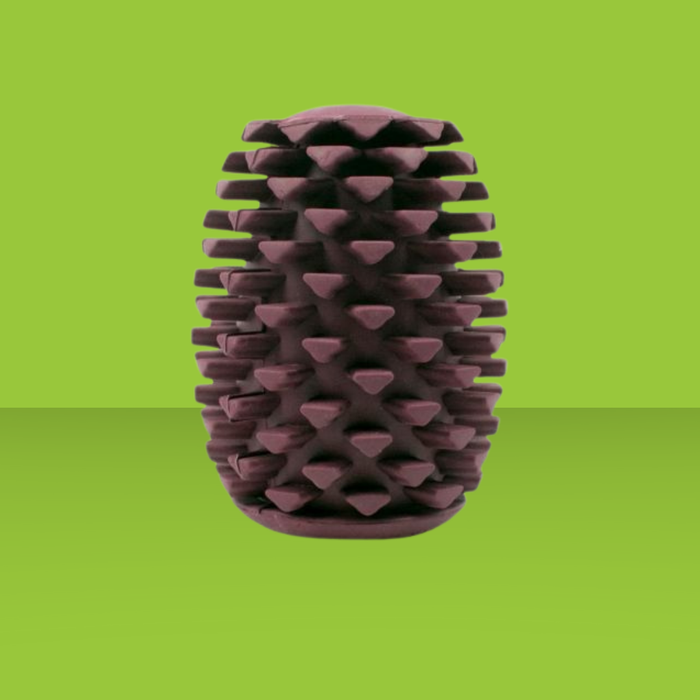 Tall Tails Rubber Pinecone 4"