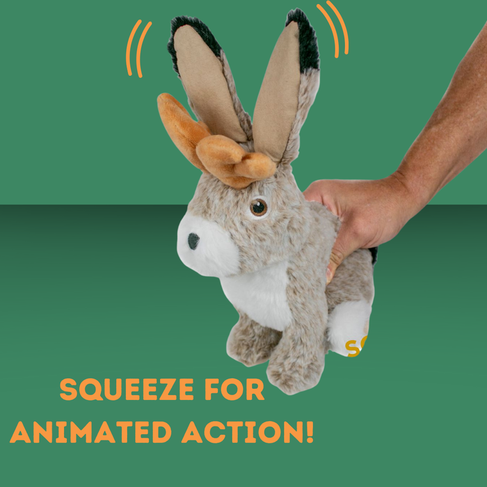Tall Tails Twitchy Jackalope 9"