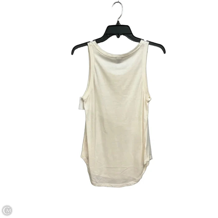 Tank Top By Ann Taylor In Cream, Size: S