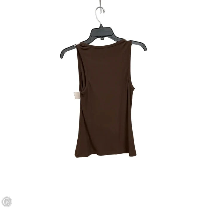 Tank Top By Lands End In Brown, Size: Xs