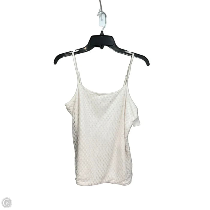 Tank Top By Loft In White, Size: M