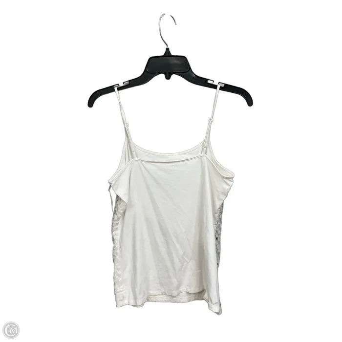 Tank Top By Loft In White, Size: M