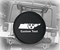 Tennessee Stars American 4x4- Personalized Spare Tire Cover - TireCoverPro