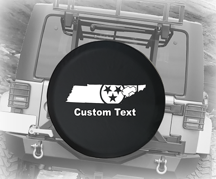 Tennessee Stars American 4x4- Personalized Spare Tire Cover - TireCoverPro