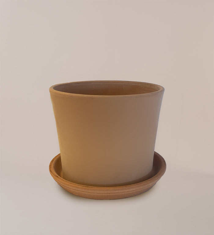 Terracotta Pot With Saucer