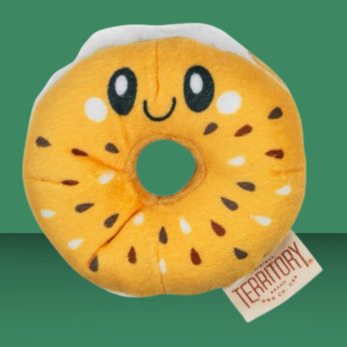 Territory Plush Bagel 4"