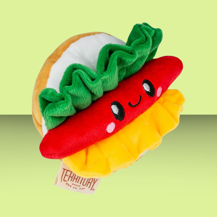 Territory Plush Hot Dog