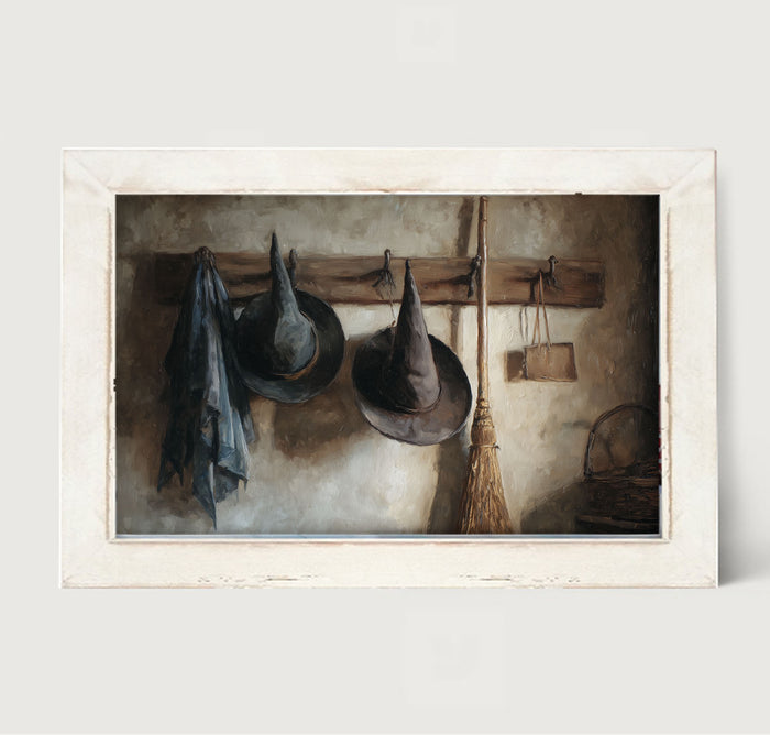 The Witch is Home - Framed Art