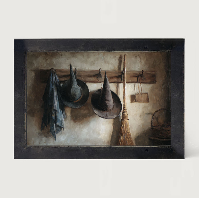 The Witch is Home - Framed Art