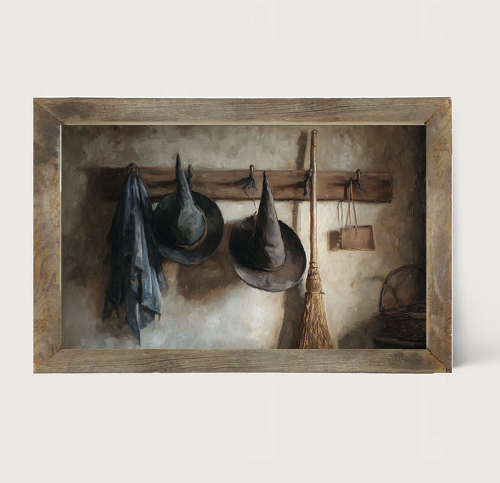 The Witch is Home - Framed Art