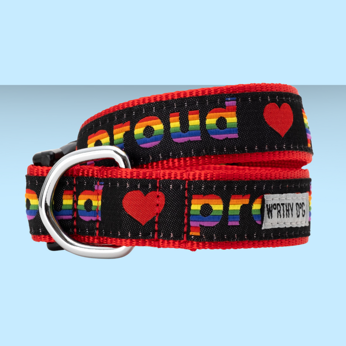 The Worthy Dog Proud Collar XL