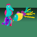 ThoozyPet Fish & Sea Horse 2 Pack