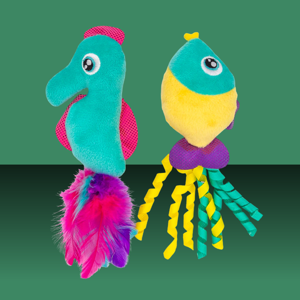 ThoozyPet Fish & Sea Horse 2 Pack