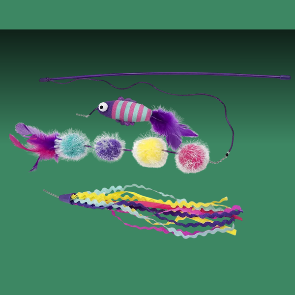 ThoozyPet Sea Life Interchangeable Teaser Wand