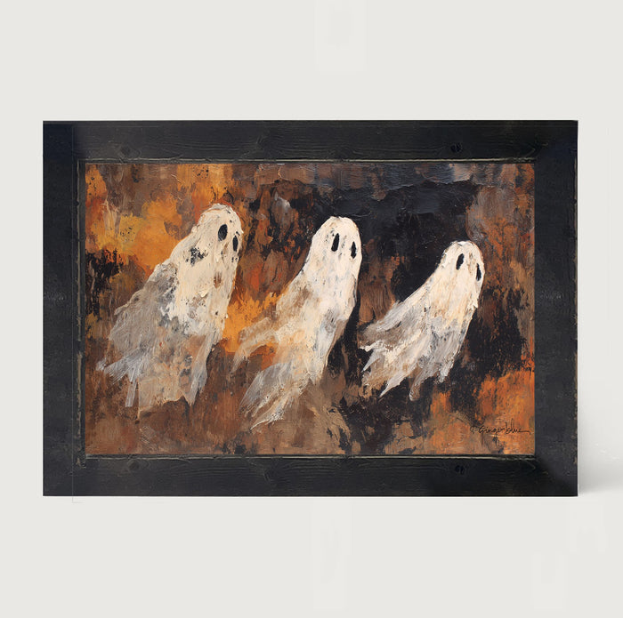 Three Ghosts Flying - Framed Art