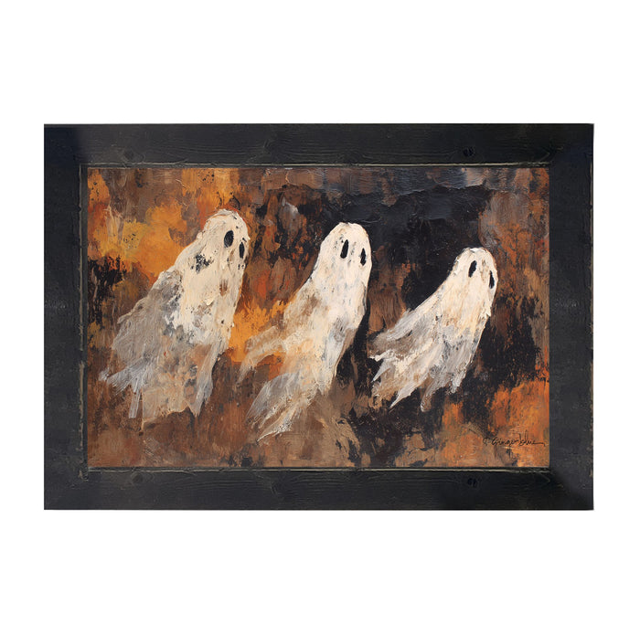 Three Ghosts Flying - Framed Art