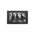 Three Shadow Witches Traveling Together - Framed Art
