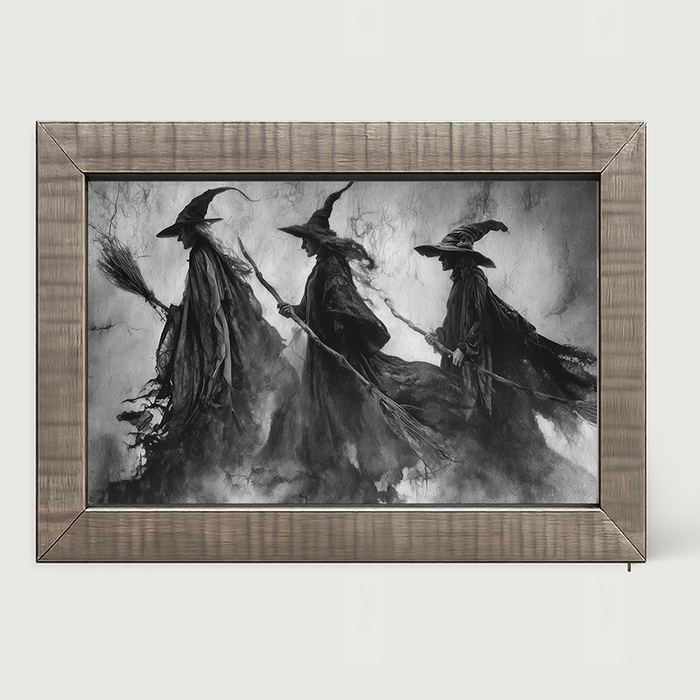 Three Shadow Witches Traveling Together