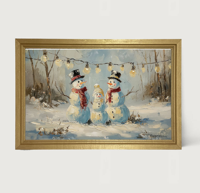 Three Snowmen