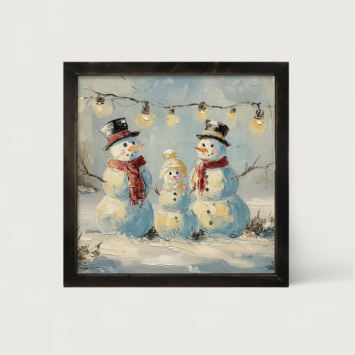 Three Snowmen
