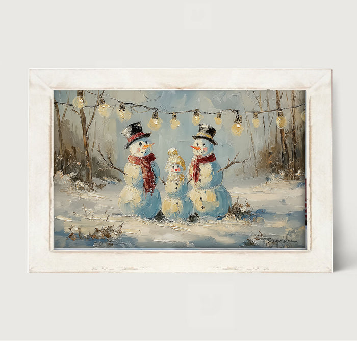 Three Snowmen