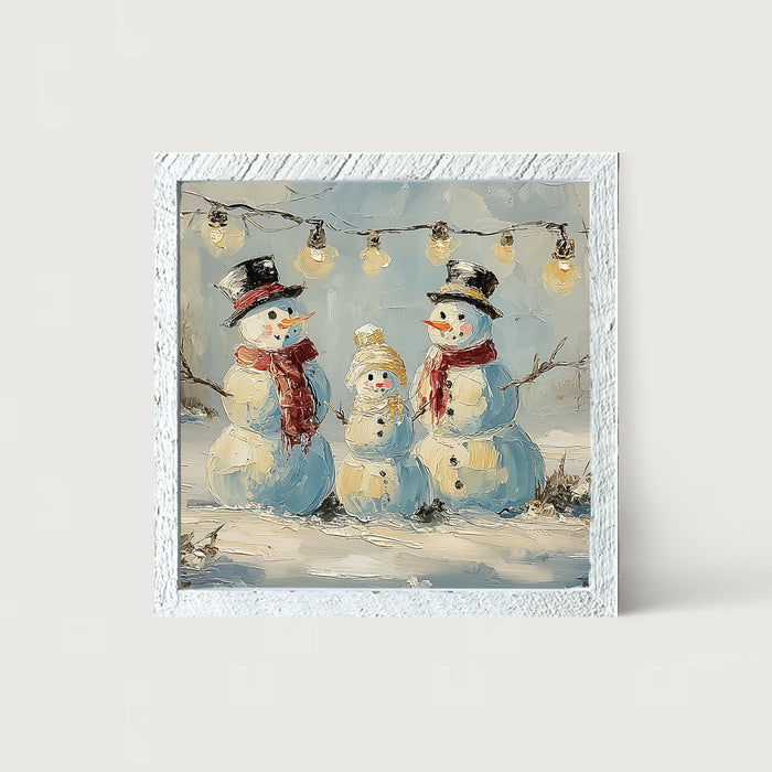 Three Snowmen