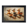 Three Witchy Children - Framed Art