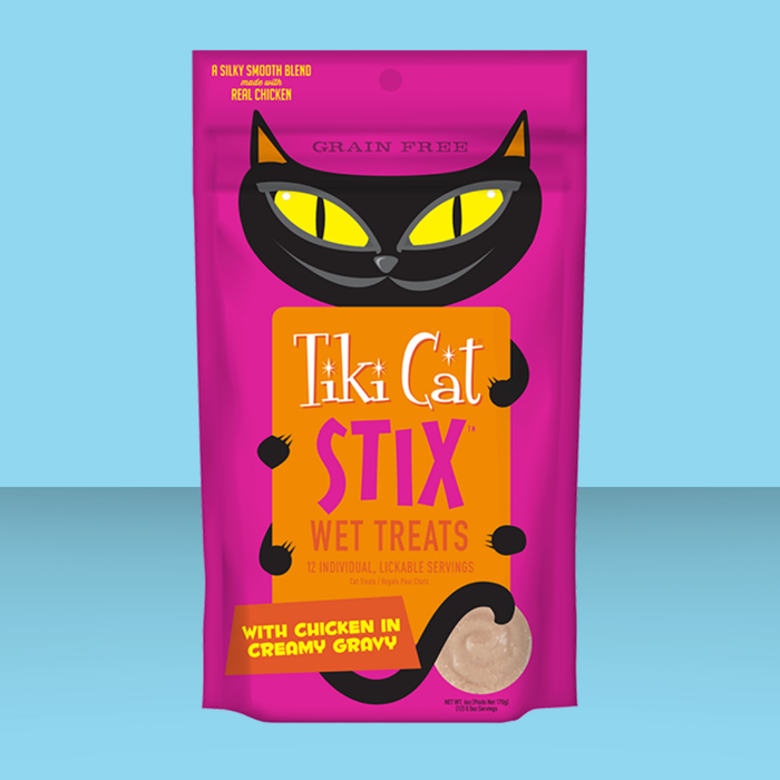 Tiki Cat Stix Mousse Treats Chicken 3oz