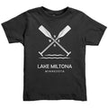 Toddler Lake Miltona Paddles Tee, WHT Art