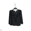 Top Long Sleeve By J. Crew In Black, Size: S