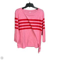 Top Long Sleeve By Talbots In Striped Pattern, Size: Lp