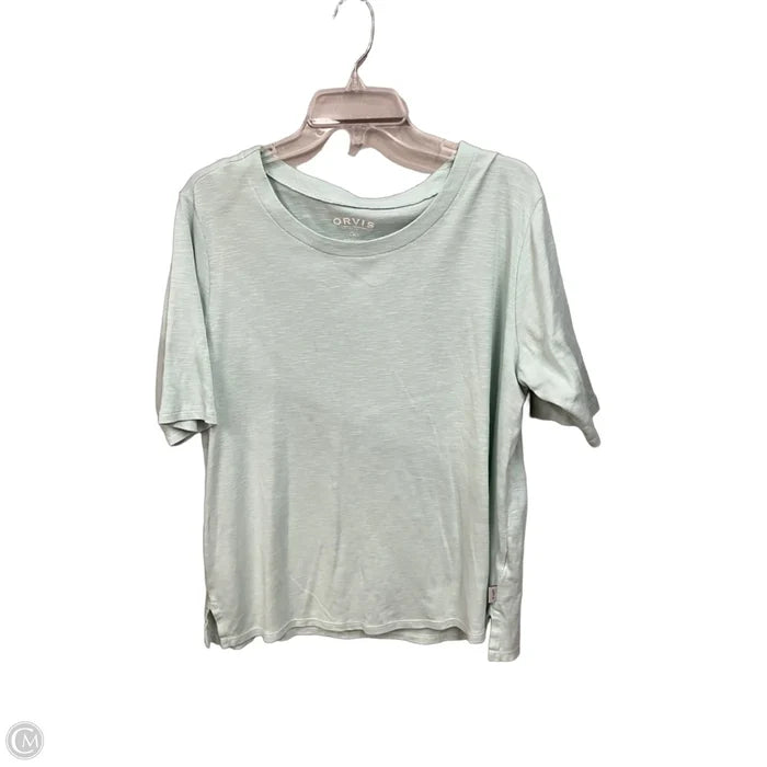 Top Short Sleeve Basic By Orvis In Green, Size: Xl