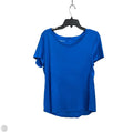 Top Short Sleeve Basic By Talbots In Blue, Size: Lp