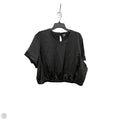 Top Short Sleeve By Bar Iii In Black, Size: 2x